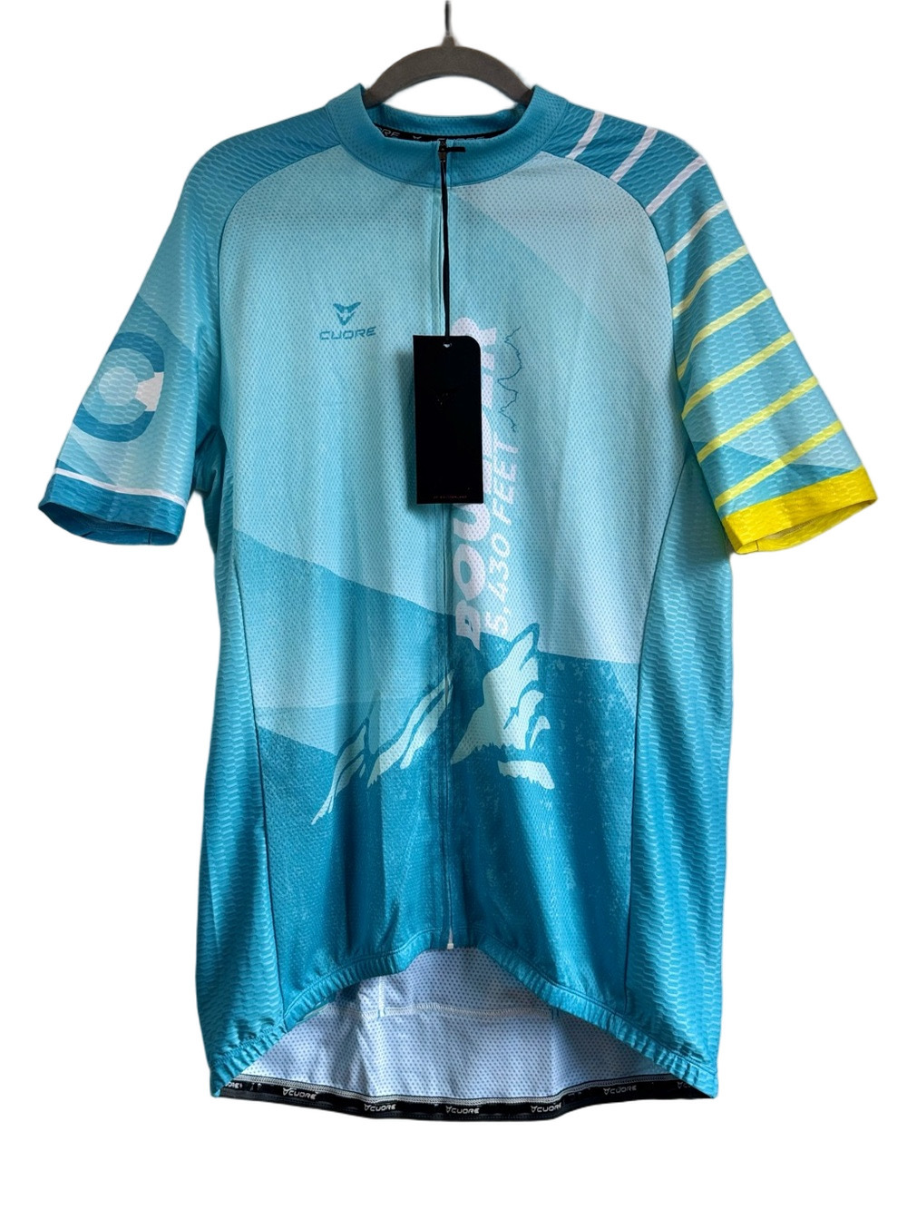 *NWT* CUORE Full Zip Cycling Jersey